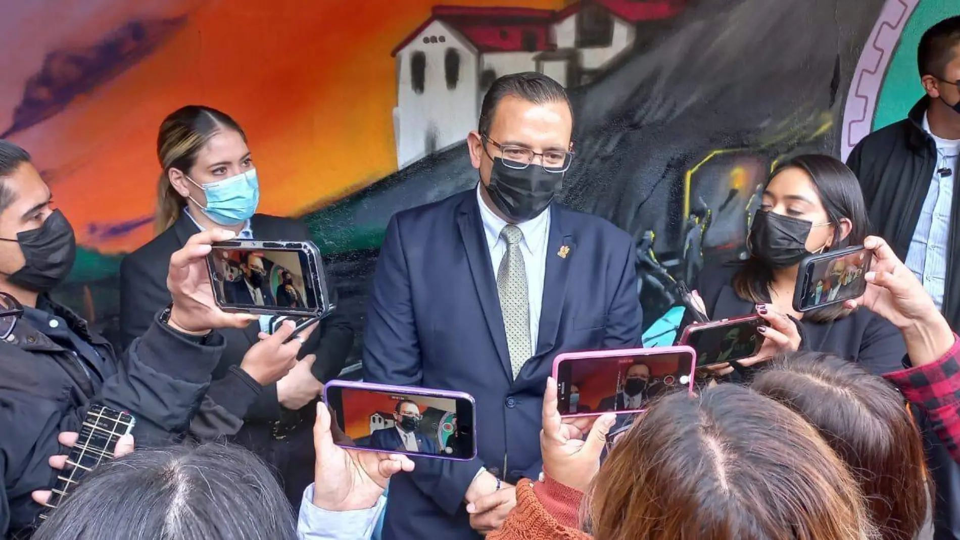 rueda de prensa del alcalde